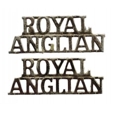 Pair of Royal Anglian (ROYAL/ANGLIAN) Anodised (Staybrite) Should