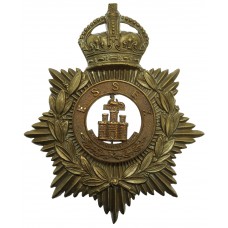 Essex Regiment Helmet Plate - King's Crown