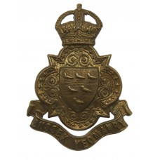 Sussex Yeomanry Cap Badge - King's Crown