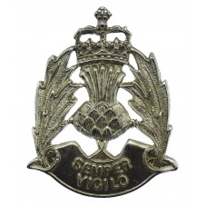 Scottish Police Forces Cap Badge - Queen's Crown