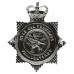 Somerset and Bath Constabulary Senior Officer's Enamelled Cap Badge - Queen's Crown