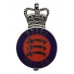 Essex Police Enamelled Cap Badge - Queen's Crown