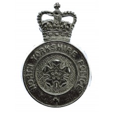 North Yorkshire Police Cap Badge - Queen's Crown