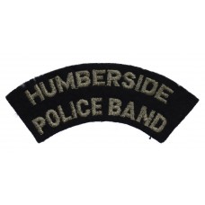 Humberside Police Band Cloth Shoulder Title Badge