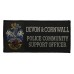 Devon & Cornwall Constabulary Police Community Support Officer Cloth Patch Badge