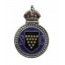 Cornwall Special Constabulary Enamelled Lapel Badge - King's Crown