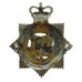 Durham Constabulary Senior Officer's Enamelled Cap Badge - Queen's Crown