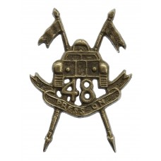Indian Army 48th Cavalry (Indian Armoured Corps) Cap Badge