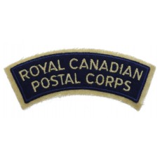 Royal Canadian Postal Corps (ROYAL CANADIAN/POSTAL CORPS) Cloth S