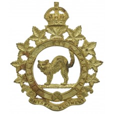 Canadian Ontario Regiment Cap Badge - King's Crown