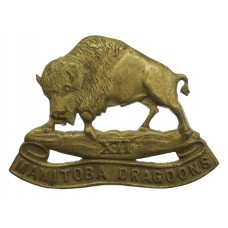 Canadian 12th Manitoba Dragoons Cap Badge 