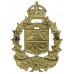 Canadian 7th/11th Hussars Cap Badge - King's Crown