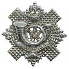 Canadian Highland Light Infantry of Canada Chrome Cap Badge - Que