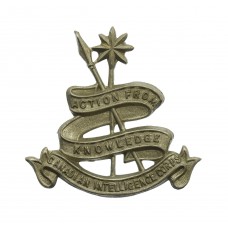 Canadian Intelligence Corps Collar Badge