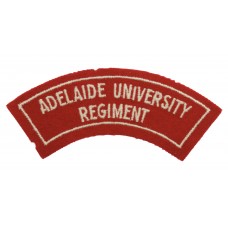 Australian Army Adelaide University Regiment Cloth Shoulder Title