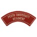 Australian Army Perth University Regiment Cloth Shoulder Title