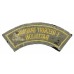 Australian Army 1 Recruit Training Battalion Cloth Shoulder Title