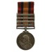 Queen's South Africa Medal (4 Clasps - Orange Free State, Transvaal, South Africa 1901, South Africa 1902) - Pte. W. Capon, 2nd Bn. Essex Regiment