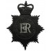 Gloucestershire Constabulary Night Helmet Plate - Queen's Crown