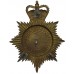 Gloucestershire Constabulary Night Helmet Plate - Queen's Crown