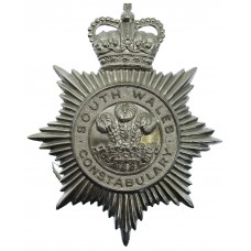 South Wales Constabulary Helmet Plate - Queen's Crown