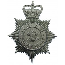 Flintshire Constabulary Helmet Plate - Queen's Crown