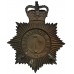 Kent Constabulary Night Helmet Plate - Queen's Crown