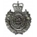 Preston Borough Police Wreath Cap Badge - Queen's Crown