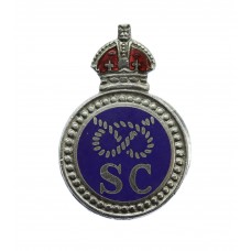 Staffordshire Special Constabulary Enamelled Lapel Badge - King's