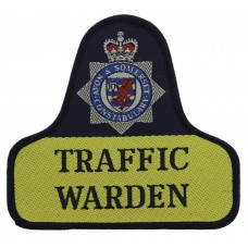 Avon & Somerset Constabulary Traffic Warden Cloth Patch Badge
