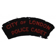 City of London Police Cadet Cloth Shoulder Title Badge
