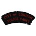 City of London Police Cadet Cloth Shoulder Title Badge