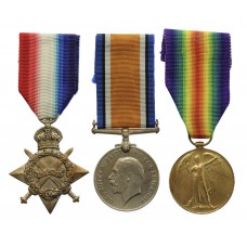 WW1 1914-15 Star Medal Trio - Dvr. J. Galloway, Royal Engineers