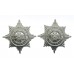 Pair of 4th/7th Royal Dragoon Guards Anodised (Staybrite) Collar Badges