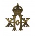 20th Hussars Collar Badge - King's Crown