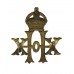 20th Hussars Collar Badge - King's Crown