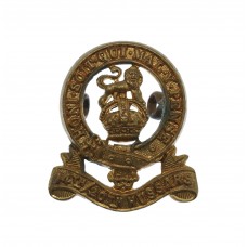 14th/20th Hussars Collar Badge - King's Crown