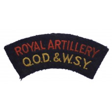 Queen's Own Dorset & West Somerset Yeomanry Royal Artillery (