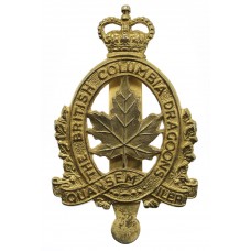 Canadian British Columbia Dragoons Cap Badge - Queen's Crown