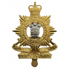 Royal Regiment of Canada Cap Badge - Queen's Crown