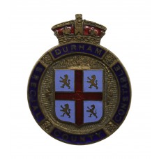Durham County Constabulary Special Constable Enamelled Lapel Badge 