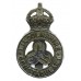 Lincolnshire Constabulary Cap Badge - King's Crown