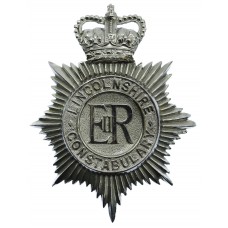 Lincolnshire Constabulary Helmet Plate - Queen's Crown