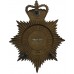 Northampton Borough Police Night Helmet Plate - Queen's Crown