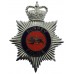 Surrey Police Enamelled Helmet Plate - Queen's Crown