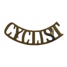 Army Cyclist Corps (CYCLIST) Shoulder Title