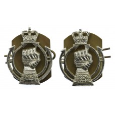 Pair of Royal Armoured Corps (R.A.C.) Anodised (Staybrite) Collar