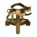 Royal Leicestershire Regiment Anodised (Staybrite) Beret Badge