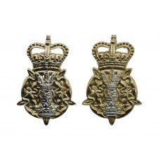 Pair of Leicestershire & Derbyshire Yeomanry Anodised (Staybr