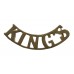 King's (Liverpool) Regiment (KING'S) Shoulder Title